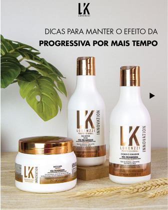 Imagem de Kit Lokenzzi Pós Progressiva Shampoo Condicionador