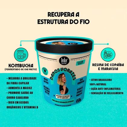 Imagem de Kit Lola A Fórmula com Máscara 100ml e Danos Vorazes Máscara 450ml