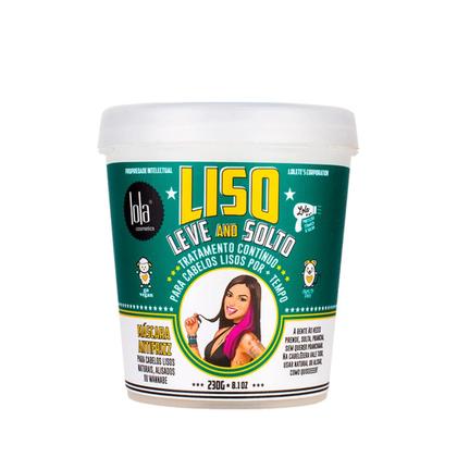 Imagem de Kit Lola Liso Leve e Solto Masc 230ml + Pinga! Óleo Cenoura e Oliva 50ml