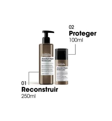 Imagem de Kit Loreal Absolut Repair Molecular Serum 250ml + Leave-in Mask 100ml