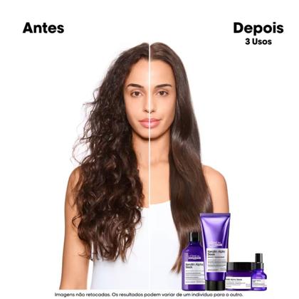 Imagem de Kit Loréal Keratin Alpha Sleek Shampoo 500ml+ Máscara 500g