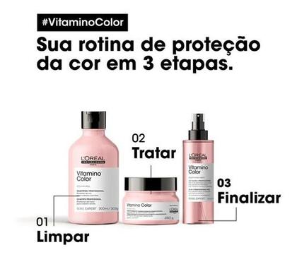 Imagem de Kit Loreal Vitamino Color Shampoo 300ml + Máscara 250ml Prom