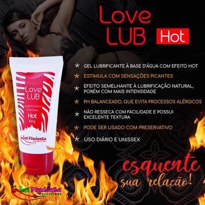 Imagem de Kit love lub gelado/ quente / neutro lubrificante corporal 60g la pimienta
