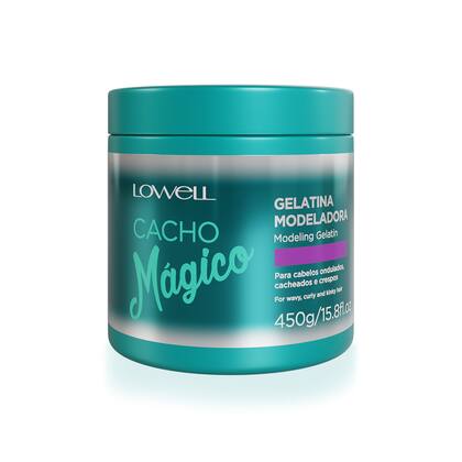 Imagem de Kit Lowell Cacho Magico Shampoo 500ml Mascara Creme Gelatina