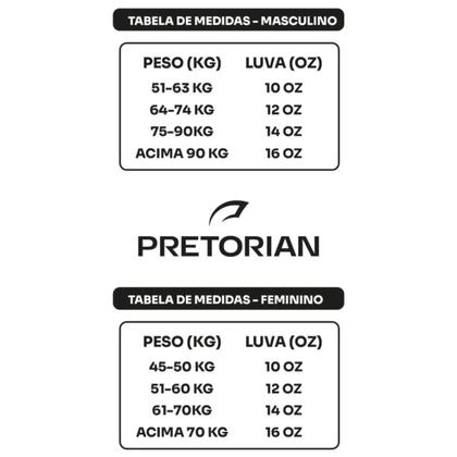 Imagem de Kit Luva De Boxe Muay Thai First FX2 Bandagem Bucal Pretorian