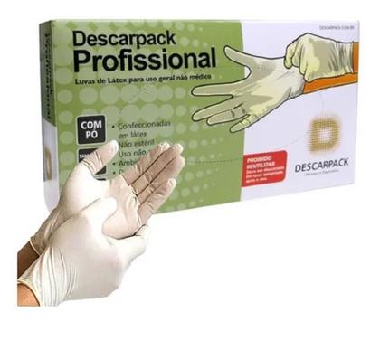 Imagem de KIT Luva de Latex Com Talco Profissional G