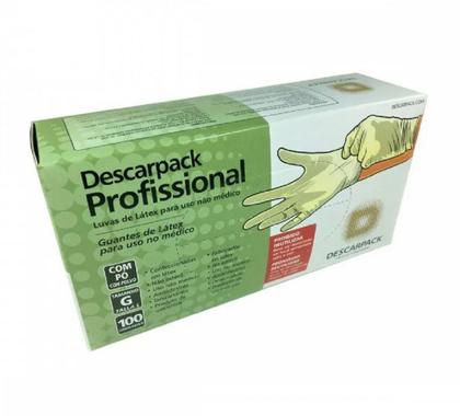 Imagem de KIT Luva de Latex Com Talco Profissional G