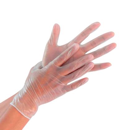 Imagem de Kit Luva De Vinil Talge Tam. P Com Pó - 4 Caixas Com 100 Unidades Cada