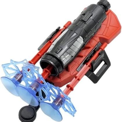 Imagem de Kit Luva Lança Teia Homem Aranha Brinquedo Lançador de Teia Spider - 2 Unidades