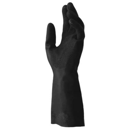 Imagem de Kit Luva Latex Reforcada Preta XG 10 Un - MUCAMBO