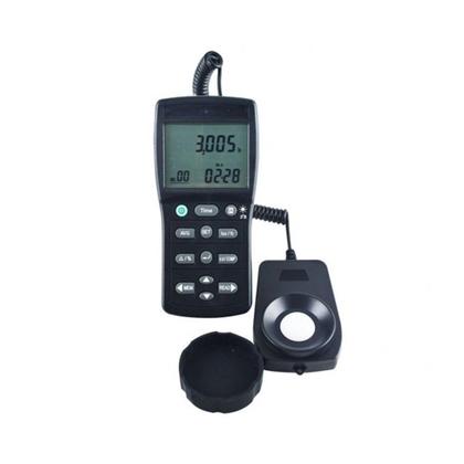 Imagem de Kit Luxímetro Digital Escala 0 A 999.900 Lux Datalogger Ldr-225 Portátil Estojo Cabo Extensor Software Crs-80 Windows