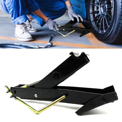 Imagem de Kit Macaco Automotivo E Triângulo Segurança