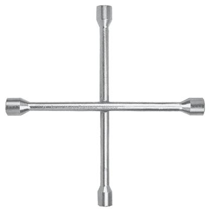 Imagem de Kit macaco jacaré portátil 02 ton c/maleta 5100855 - SPARTA + chave roda cruz 4 bocas - SIGMA TOOLS