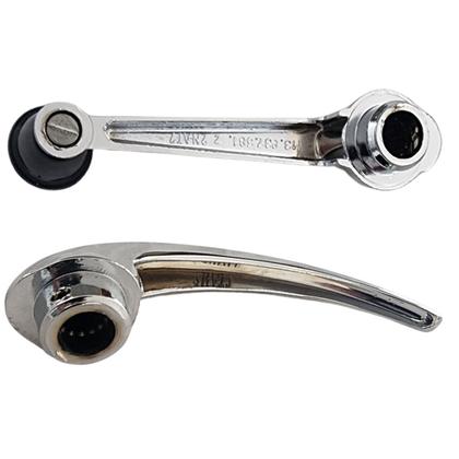 Imagem de KIT Maçaneta + Manivela Vidro Fusca 77 Kombi Ghia