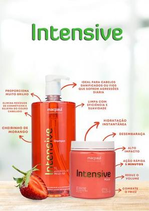 Imagem de Kit Macpaul Shampoo Intensive 1000ml + Mask Intensive 700gr
