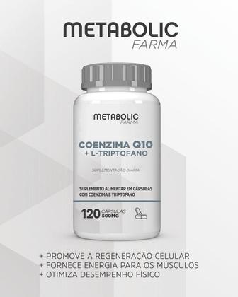 Imagem de Kit Magnesio L Treonato Dimalato Coenzima Q10 500Mg 120cápsulas Metabolic Farma