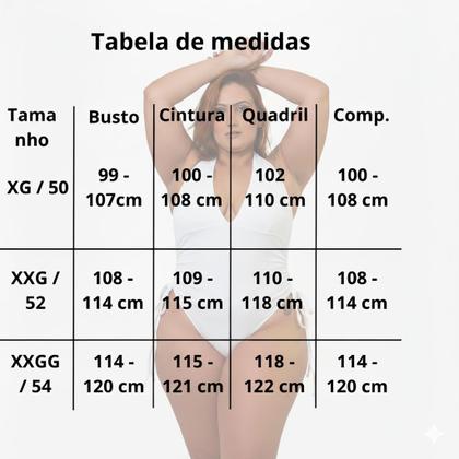Imagem de Kit Maiô E Short Plus Size Forrado Canelado Praia Ajustável