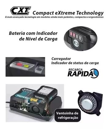 Imagem de Kit Makita Parafusadeira Impacto e Furadeira 12V DF333D TD110D CLX224SAX com Maleta Baterias e Carregador