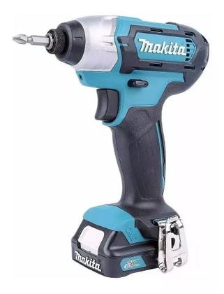 Imagem de Kit Makita Parafusadeira Impacto e Furadeira 12V DF333D TD110D CLX224SAX com Maleta Baterias e Carregador