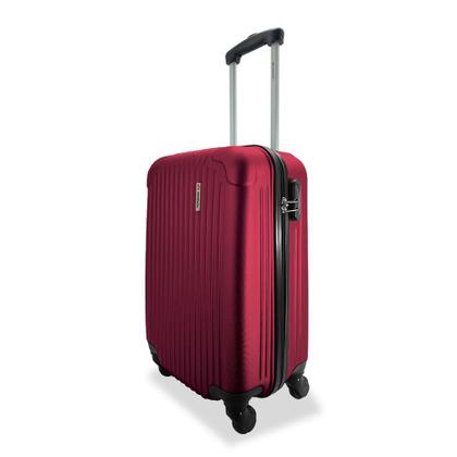 Imagem de Kit Mala de Bordo 10kg Viagem Rígida Rodas 360º ABS Cadeado Segredo Gladiador A2MB com Mochila Executiva Notebook 102