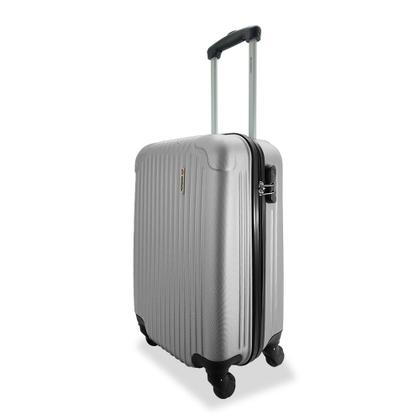 Imagem de Kit Mala de Bordo 10kg Viagem Rígida Rodas 360º ABS Cadeado Segredo Gladiador A2MB com Mochila Executiva Notebook 102