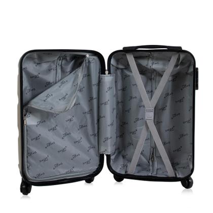 Imagem de Kit Mala de bordo com Frasqueira Dizy Swiss Move Dourado