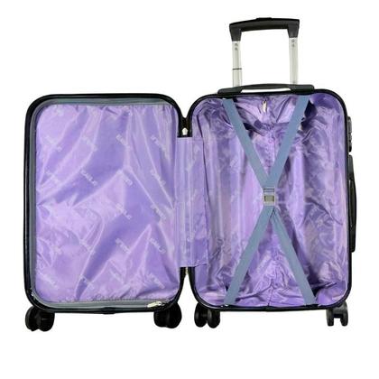 Imagem de Kit Mala de Viagem ABS/PC - 2 Peças (Bordo + Média) com Rodas 360º