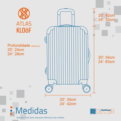 Imagem de Kit Mala de Viagem Atlas 2 Peças