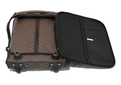 Imagem de Kit Mala de Viagem de Bordo Quadrada Com Rodinha E Média Mão