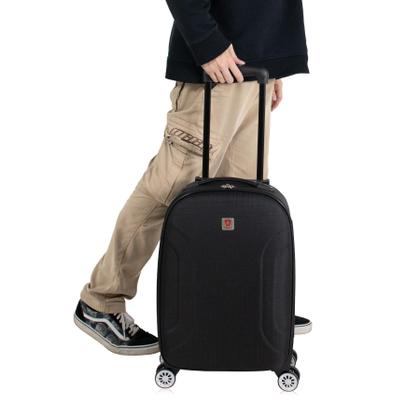 Imagem de Kit mala de viagem Sion P e M preto Swiss Move
