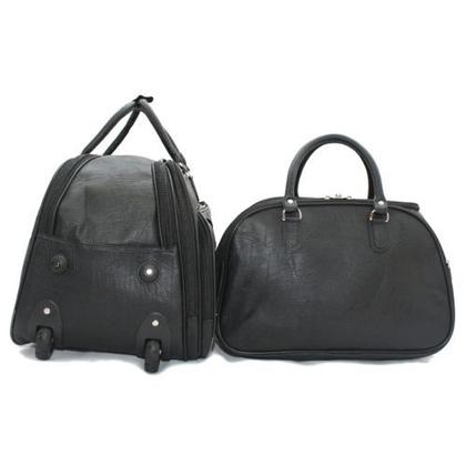 Imagem de Kit Mala Para Viagem Com Rodinhas E Bolsa Média De Mão