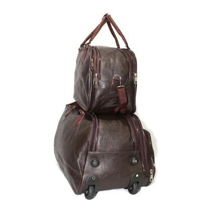 Imagem de Kit Mala Para Viagem Com Rodinhas E Bolsa Média De Mão