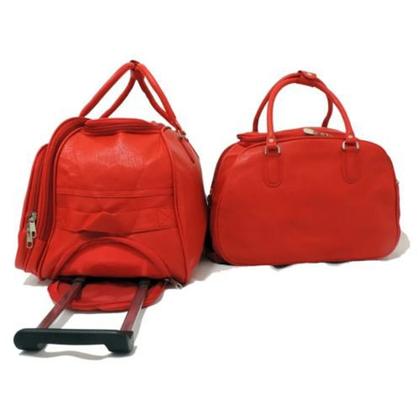 Imagem de Kit Mala Para Viagem Com Rodinhas E Bolsa Média De Mão