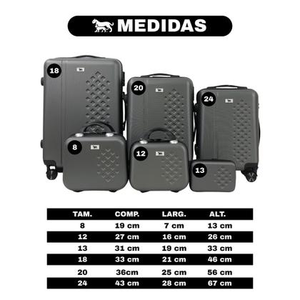 Imagem de Kit Malas De Viagem 18 E 24 Polegadas - Diversos Modelos M5
