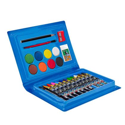 Imagem de Kit Maleta Artistica C/24 pcs - Liga da Justiça