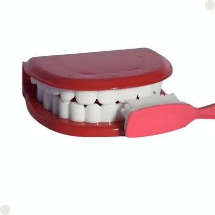 Imagem de Kit Maleta Brinquedo Dentista Acessórios Rosa 1270 Pakiplast