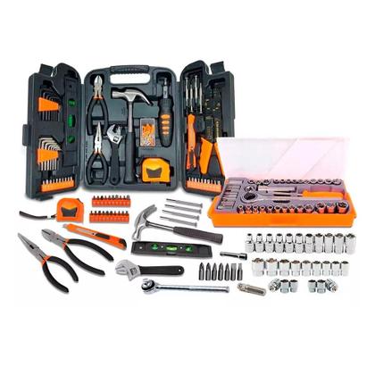 Imagem de Kit Maleta De Ferramentas e Chave Completa 169 Peças Fortt Preto - KMFC002-P