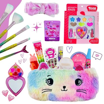Imagem de Kit Maleta De Maquiagem Completa Infantil Tendência Make Up