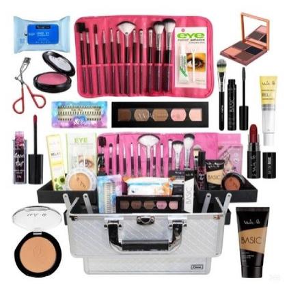 Imagem de Kit Maleta de Maquiagem Completa Paleta Ruby Rose Basic