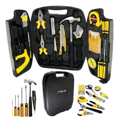 Imagem de Kit Maleta Ferramentas 26 Peças Manutenção Chave De Fenda