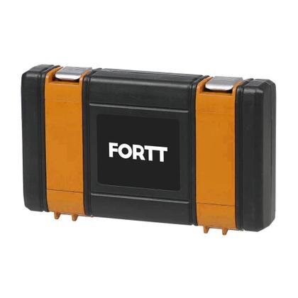 Imagem de Kit Maleta Jogo de Chave Catraca Completo 57 peças Fortt Preto - KJC001-P