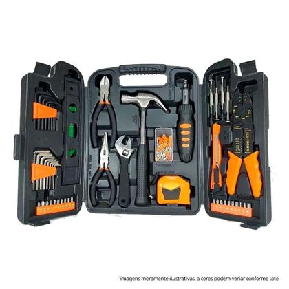 Kit Maleta Jogo de Ferramentas e Chave Completa 169 peças Fortt