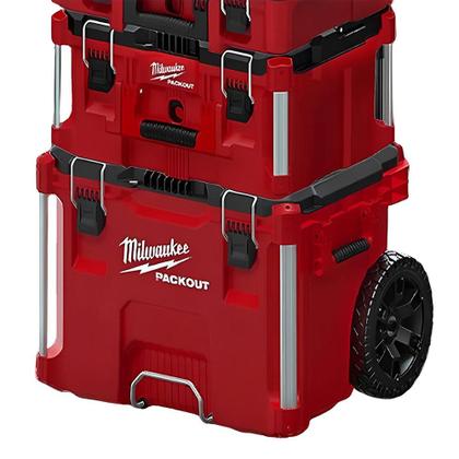 Imagem de Kit Maletas e Caixas Com Carrinho Packout 2 Milwaukee