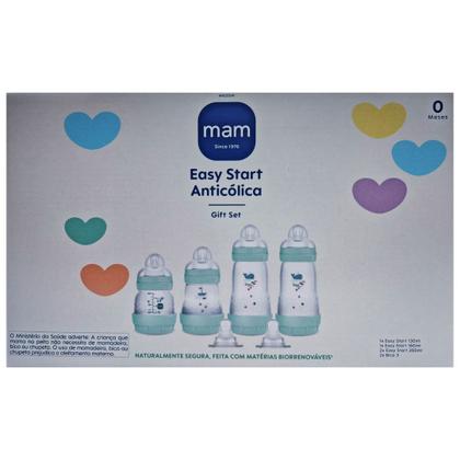 Imagem de Kit Mam Mamadeira Easy Start Azul 130 160 2x260ml