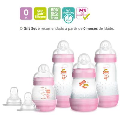 Imagem de Kit mamadeira mam easy start gift set com bico