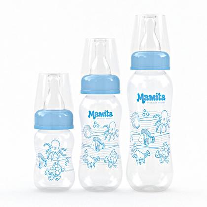 Imagem de KIT MAMADEIRA MAMITA (80ml, 150ml, 240ml) - Bebê Conjunto Presente