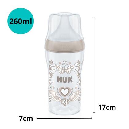 Imagem de Kit Mamadeiras Nuk Perfect Match 260ml Mais 3 Meses Fluxo Médio