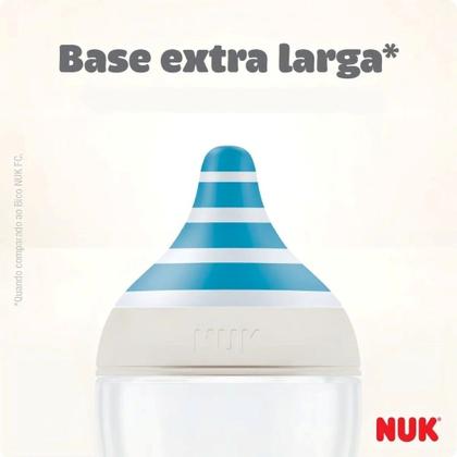 Imagem de Kit Mamadeiras NUK Perfect Match Mais 3 meses Fluxo Médio Com 2UN 260ml Cada