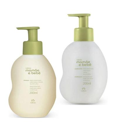 Imagem de KIT Mamãe Bebê Natura Banho Shampoo, Condicionador e Colônia