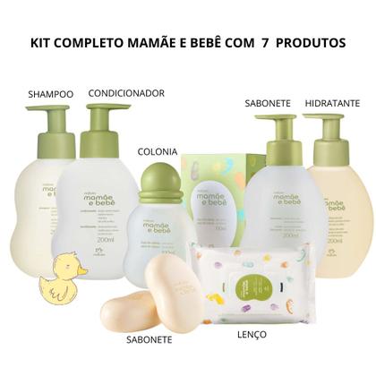 Imagem de KIT Mamãe Bebê Natura Completo Higiene do Neném c/ 7 itens